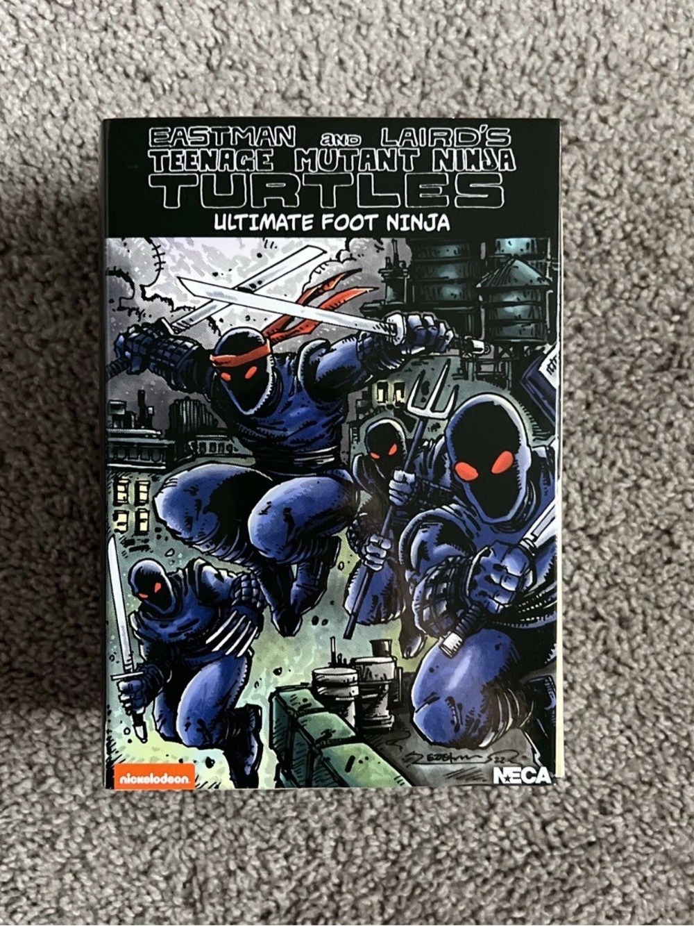 Teenage Mutant Ninja Turtles Ultimate Foot Ninja Action Figure - Black/Blue